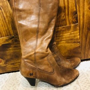 Born knee high leather boots